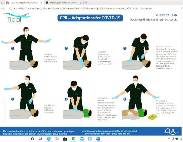 Qualsafe Awards Level 3 Emergency First Aid at Work Training Day - 2021 Dates